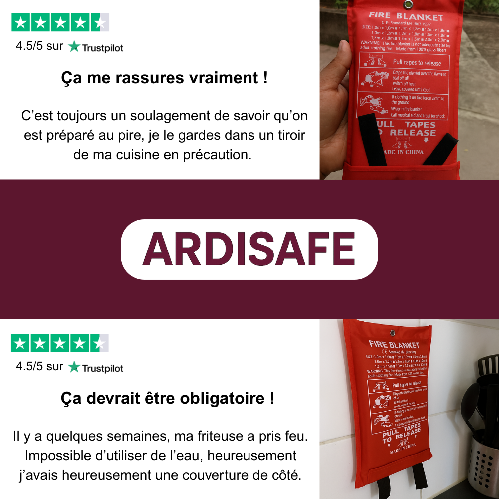 Ardisafe - Couverture Anti-Feu